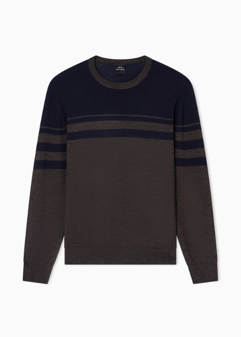 Jersey ARMANI marron chocolate