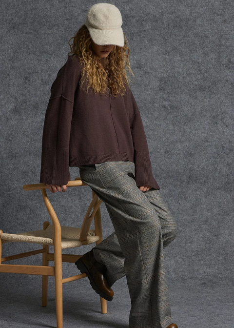 Jersey BSB marron chocolate