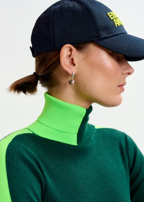 Jersey ESSENTIEL bicolor verde