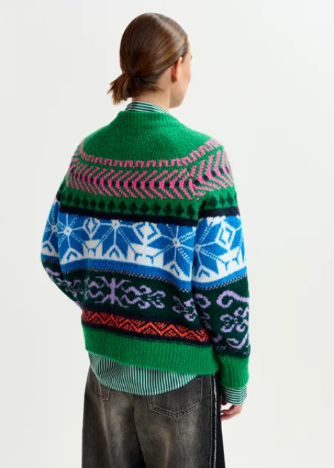 Jersey ESSENTIEL cenefas multicolor