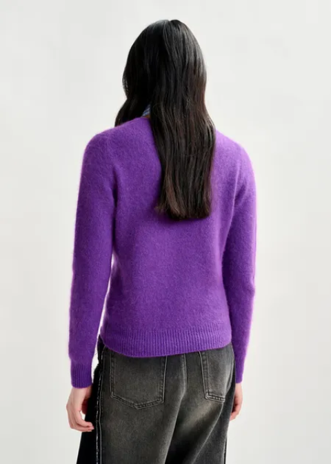 Jersey ESSENTIEL morado angora