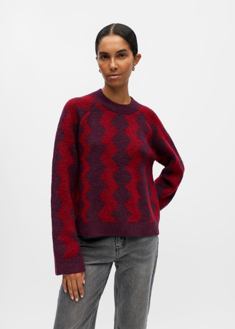 Jersey OBJECT granate