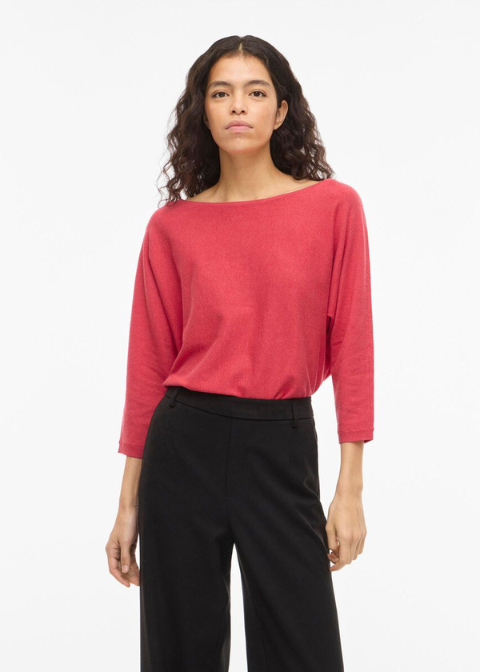 Jersey VILA coral manga 3/4