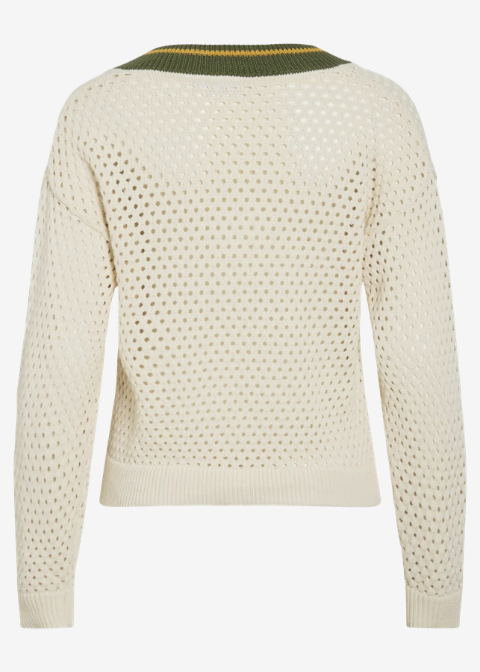Jersey VILA beige calado