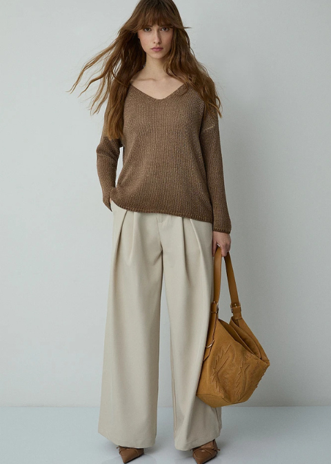 Jersey BSB marrón brilli calado