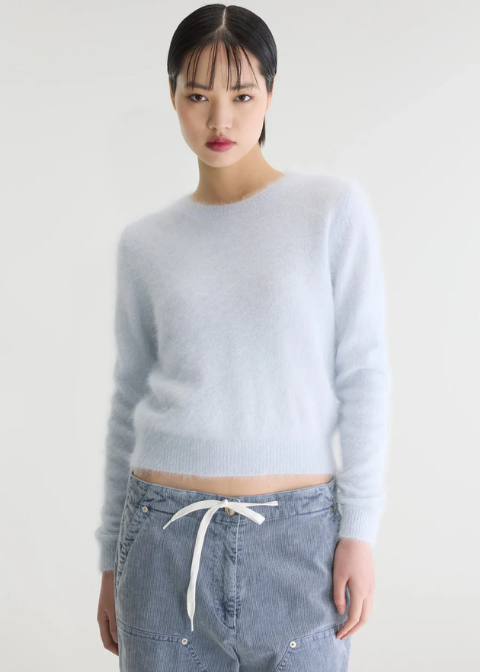 Jersey BELLEROSE azul claro angora