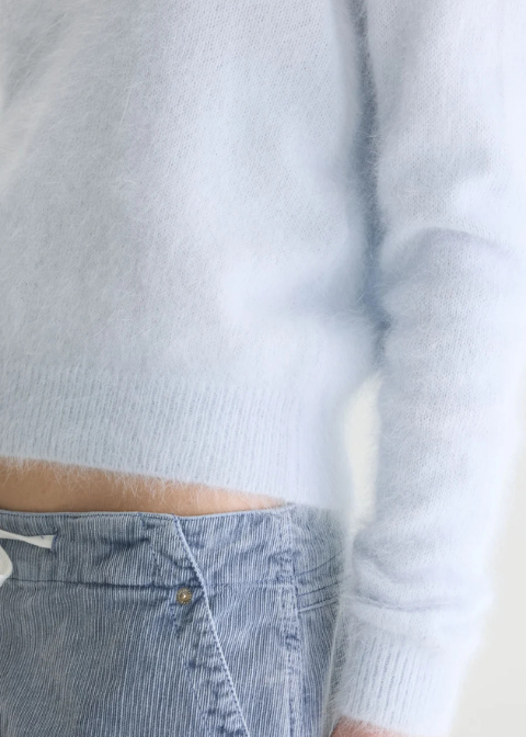 Jersey BELLEROSE azul claro angora