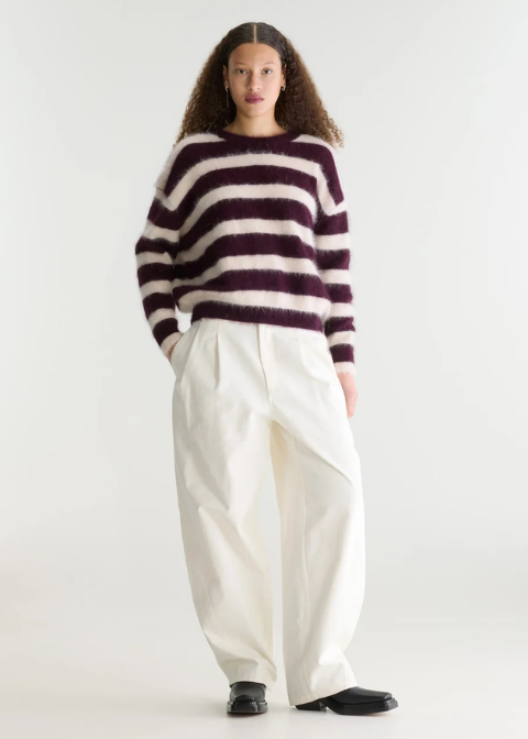 Jersey Bellerose rayas angora