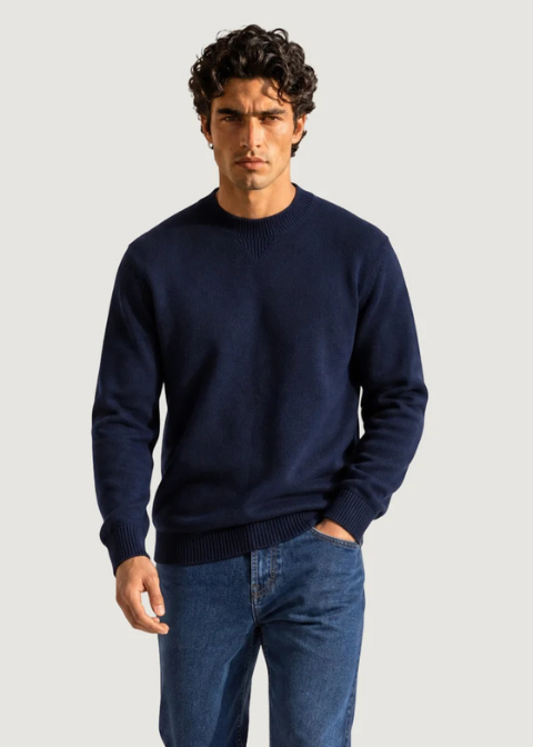 Jersey ARMANI EXCHANGE punto grueso y detalles en hombros