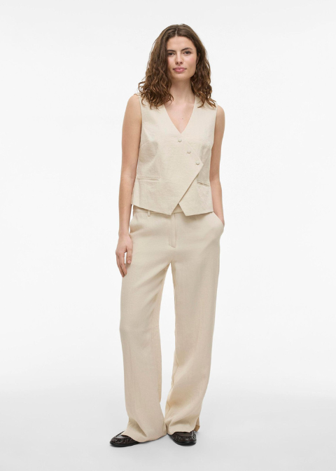Chaleco VILA beige