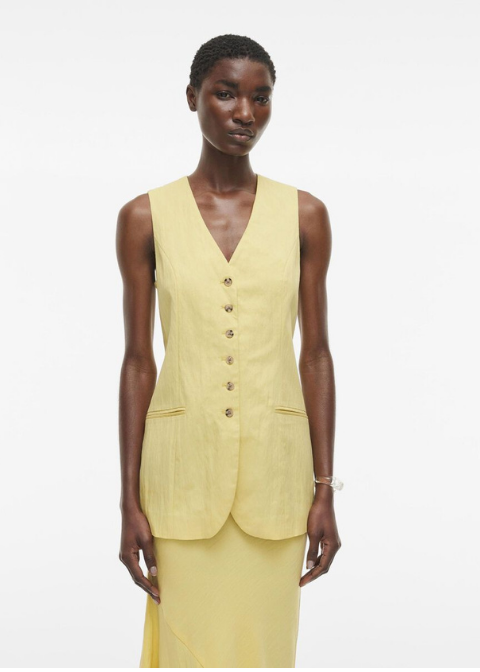 Chaleco ROUGE EDIT amarillo