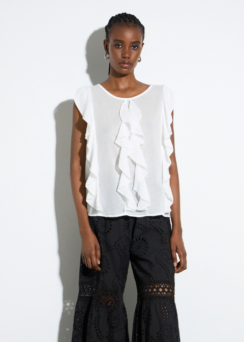 Blusa BSB blanca