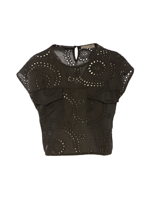 Blusa BSB negra calada