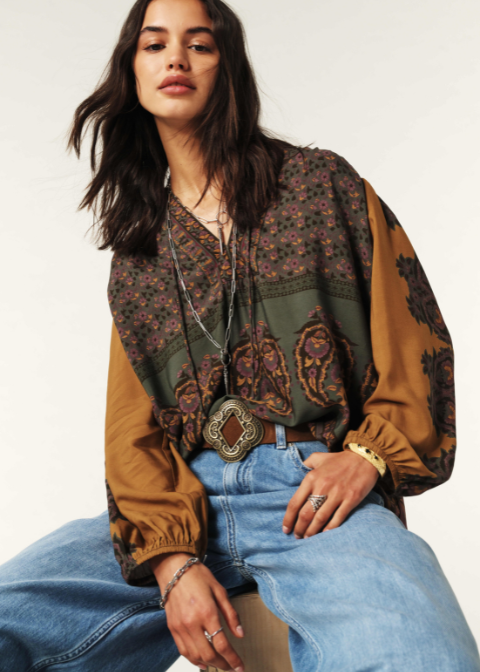 Blusa BA&SH estampado floral