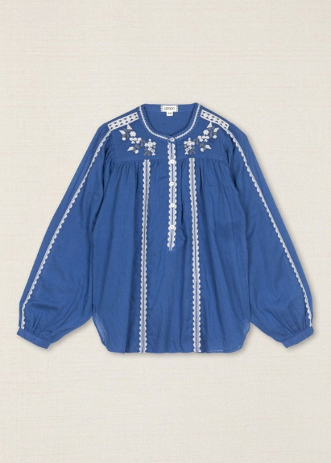 Blusa LATIDO azul