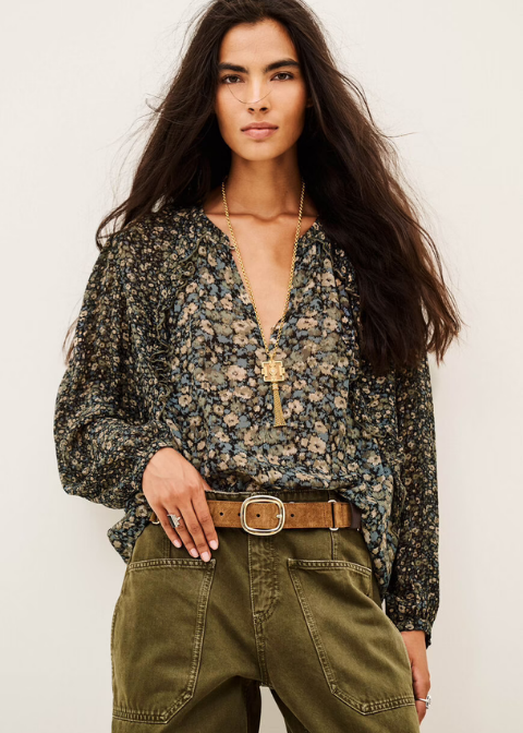 Blusa BA&SH estampado floral