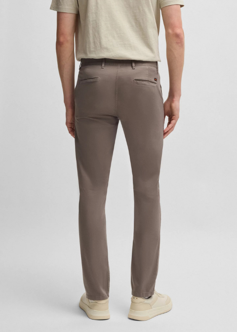 Chino beige slim elástico