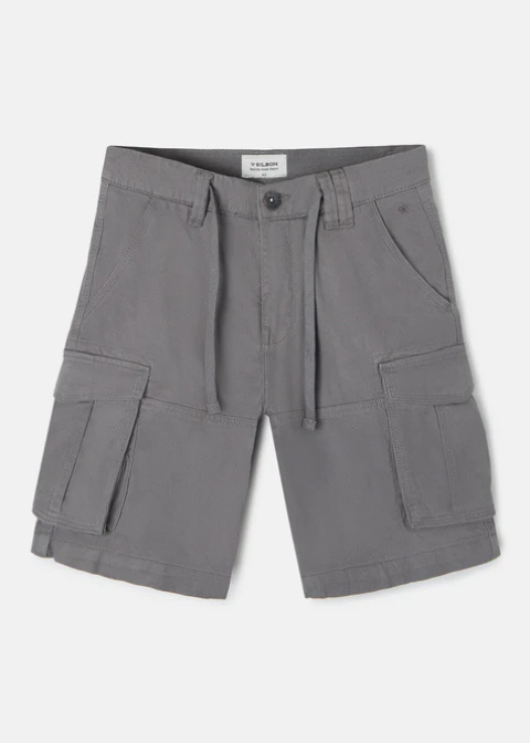 Bermuda SILBON gris cargo