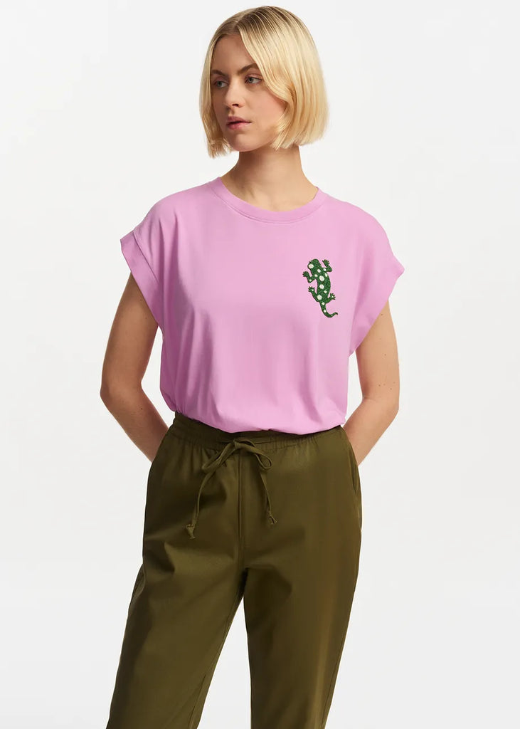 Camiseta rosa