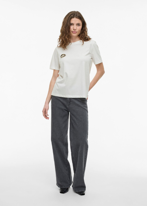 Camiseta VILA blanca