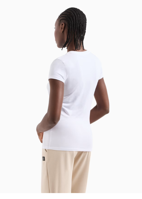 Camiseta ARMANI blanca entallada