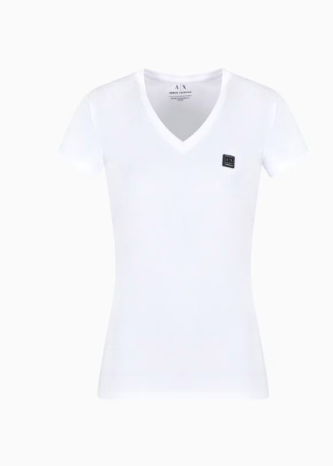 Camiseta ARMANI blanca entallada