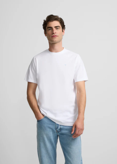 Camiseta SILBON blanco raquetas