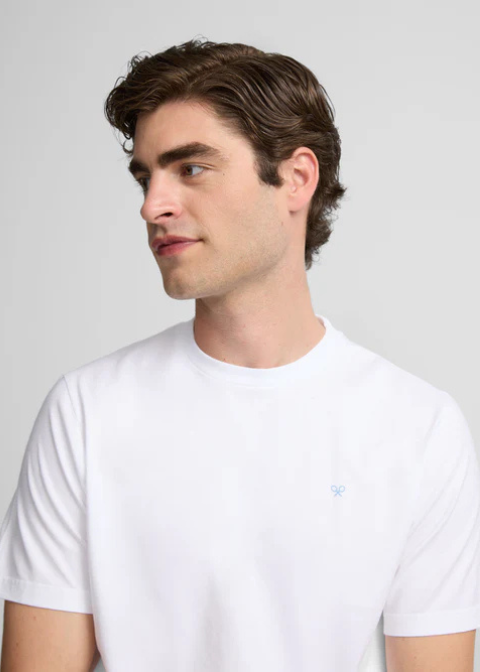 Camiseta SILBON blanco raquetas