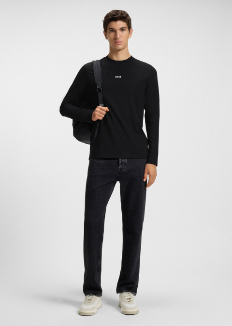 Camiseta HUGO BOSS logo blanco