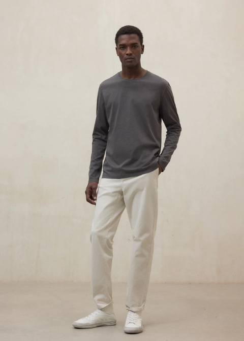 Camiseta ECOALF gris oscuro