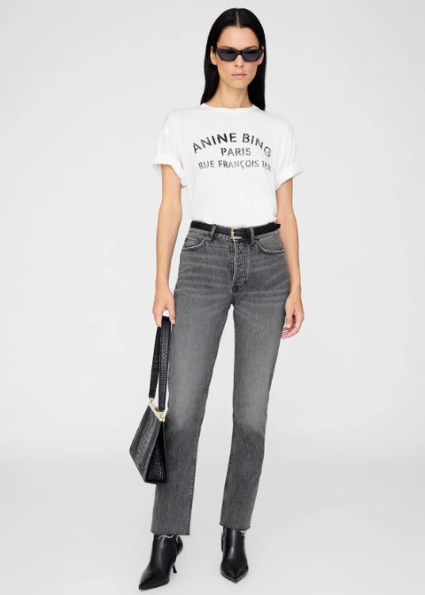 Camiseta ANINE BING blanco