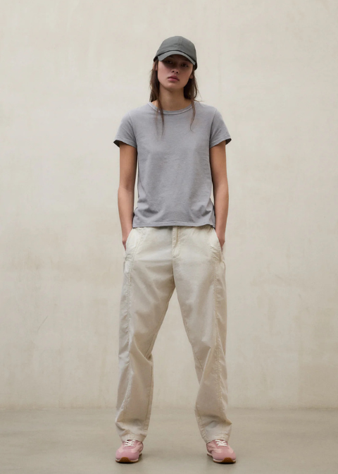 Camiseta ECOALF gris piedra basica