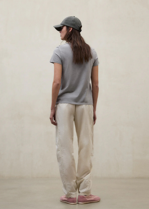 Camiseta ECOALF gris piedra basica