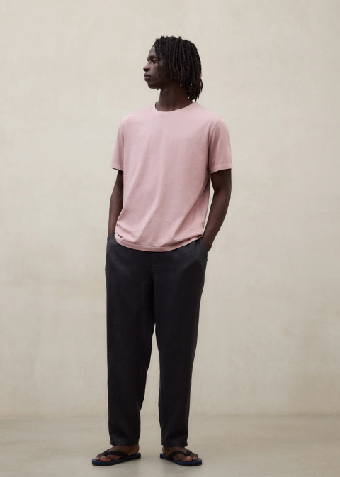 Camiseta ECOALF rosa palo