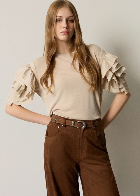 Camiseta BSB beige canale