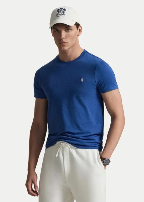 Camiseta RALPH LAUREN  azulona algodón