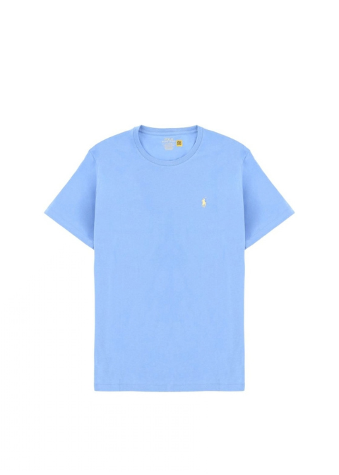 Camiseta RALPH LAUREN azul claro algodón