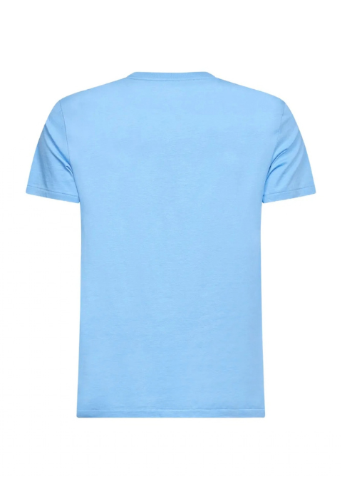 Camiseta RALPH LAUREN azul claro algodón