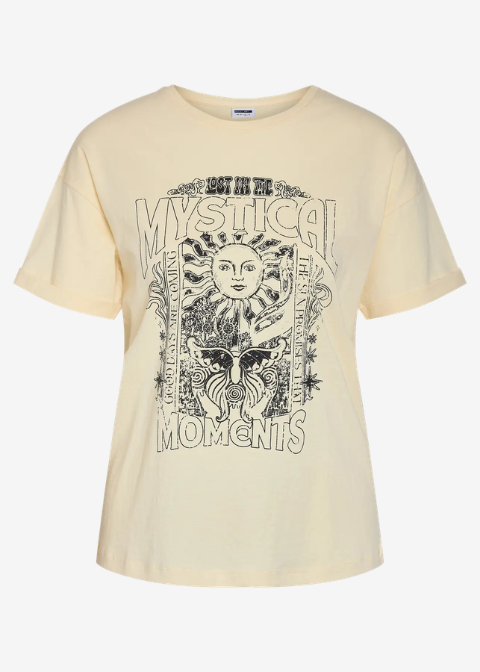 Camiseta NOISY  amarilla mystical