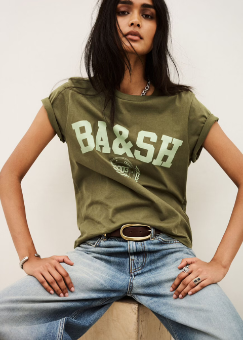Camiseta BASH logo Verde