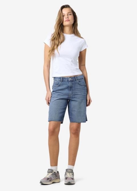 Short NOISY vaquero azul