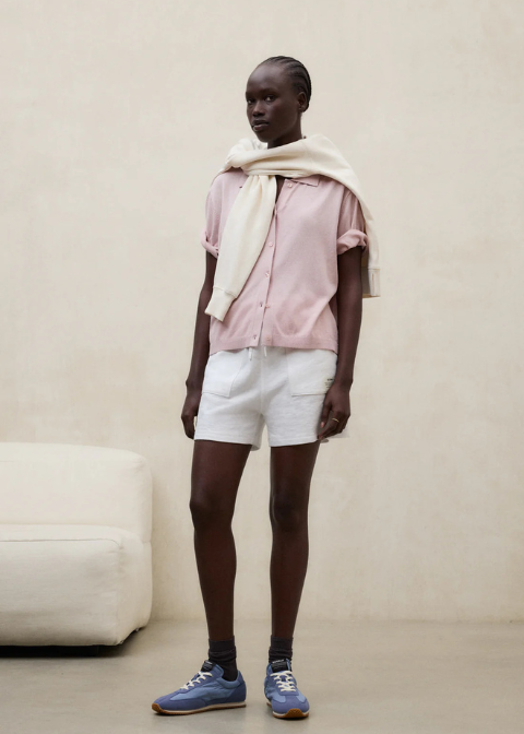 Short ECOALF blanco algodón