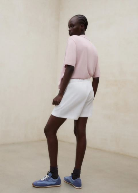 Short ECOALF blanco algodón