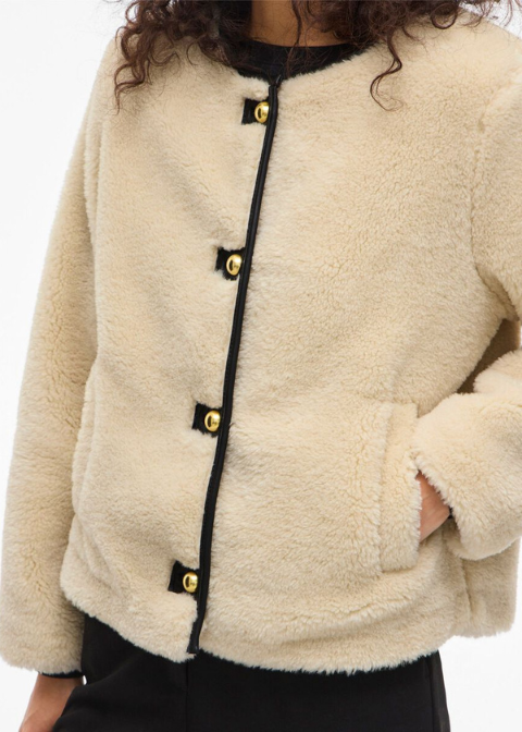 Cazadora VILA beige borrego