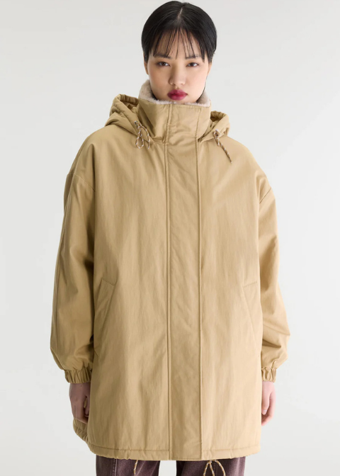 Abrigo BELLEROSE camel