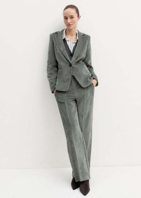 Americana EMME MARELLA verde pana slim