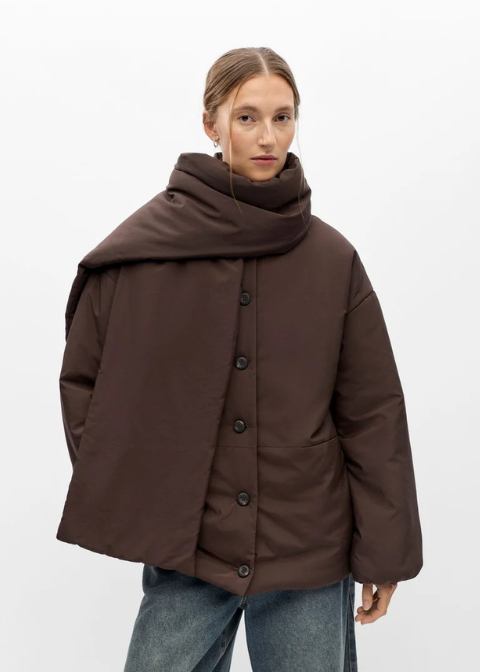 Chaqueta OBJECT alcolchada bufanda