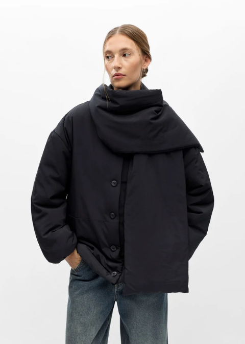 Chaqueta OBJECT alcolchada bufanda