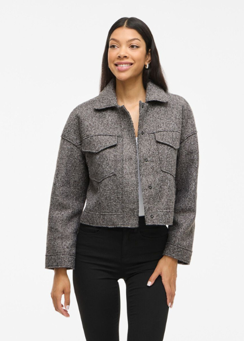 Cazadora VILA gris paño