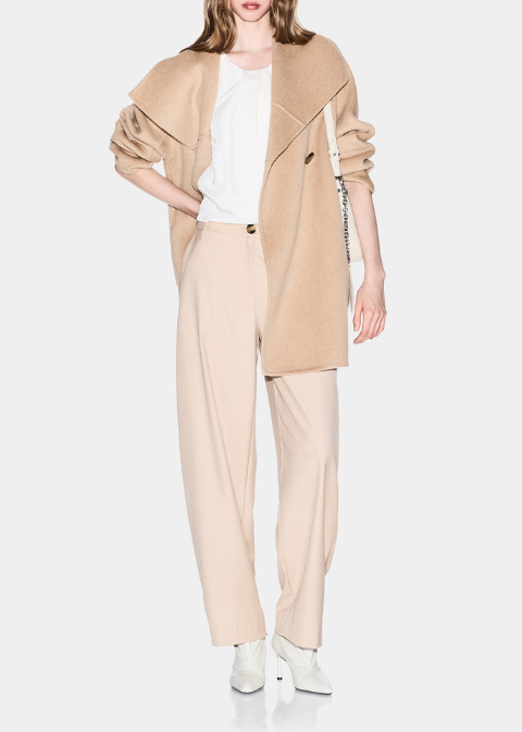 Abrigo ARMANI camel overside